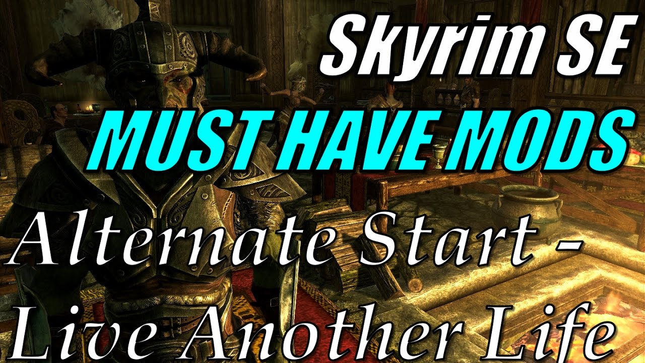 skyrim live another life not working